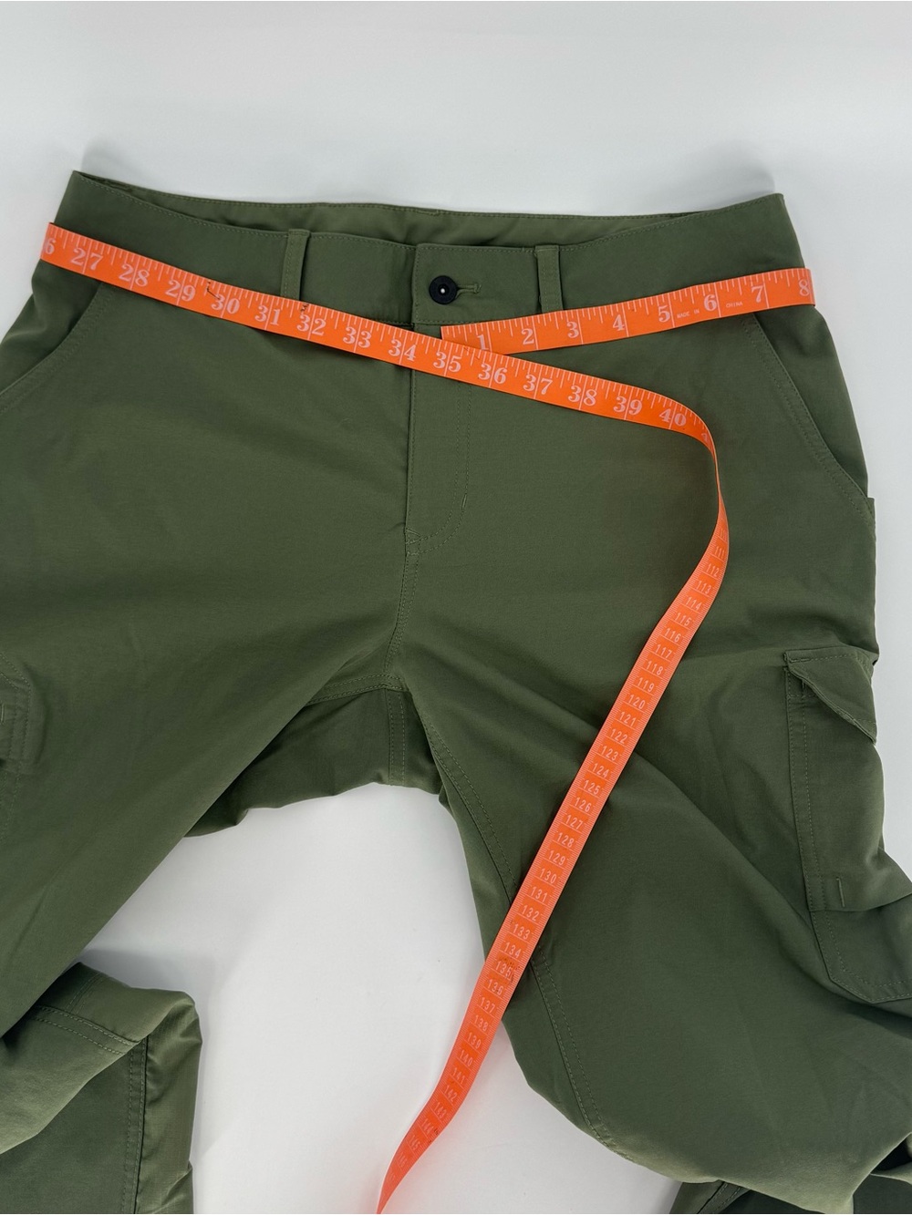 The North Face Women Olive Cargo Wide-Leg Pants - Size 8 - Picture 10 of 13